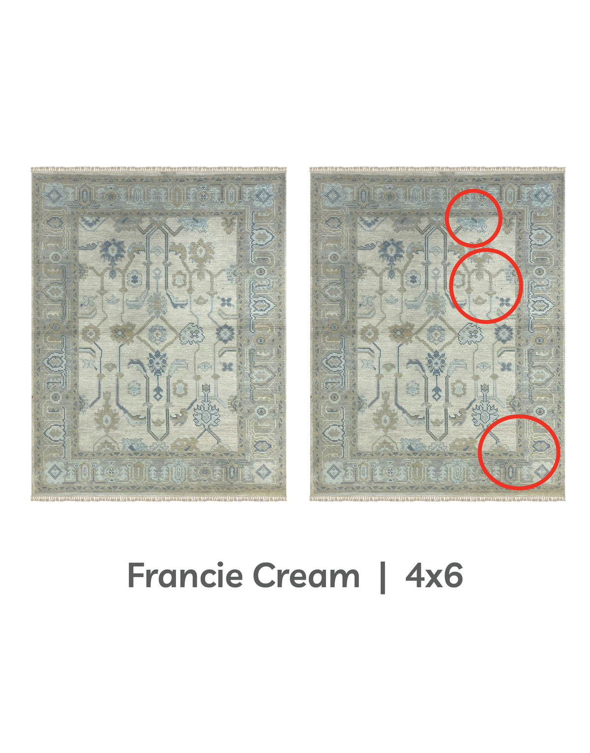 francie cream | final sale