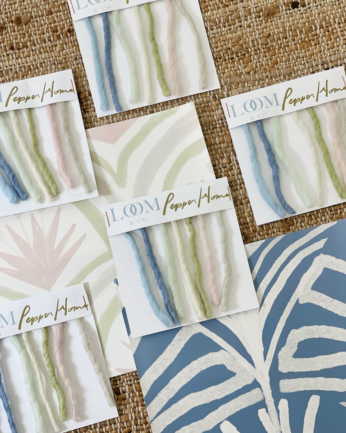 loom &amp; co x pepper color card