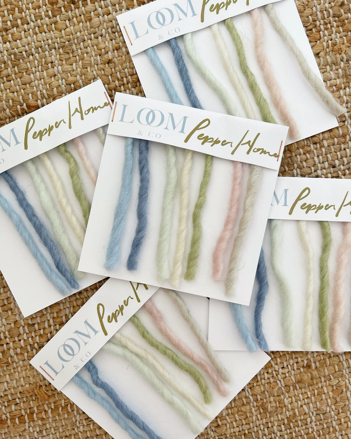loom &amp; co x pepper color card